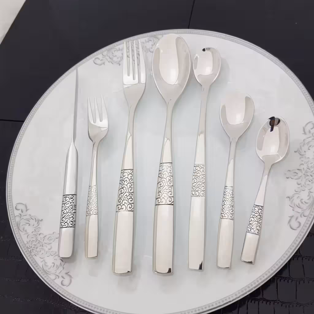 قاشق چای 6 پارچه رولنزا مدل D56