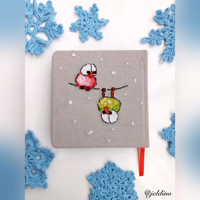 دفتر یادداشت مدل شماره دوزی طرح قلقلی ها