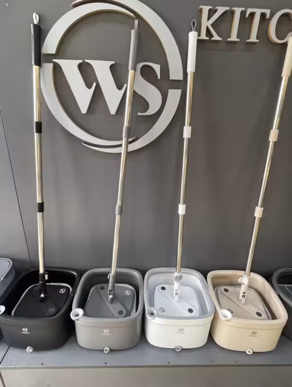 تی مربعی چرخشی دو مخزنه ws200مدل Pro با ضمانت اصالت کالا(2عدد پد)-(شهرستان(تیپاکس)و پیک(تهران))-رنگ طوسی و مشکی