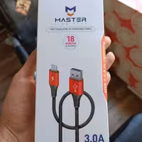 کابل شارژ USB به لایتنینگ مستر مدل ETM 004 (پس کرایه)