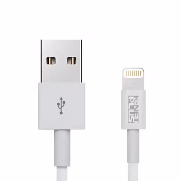 کابل تبدیل USB به لایتنینگ کی نت پلاس مدل IPH-10 طول 1.2 متر