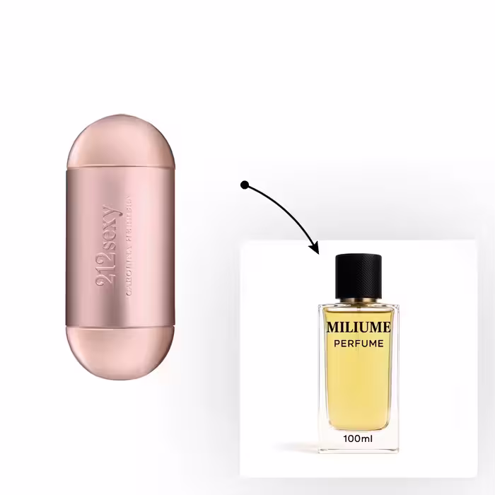 اسانس عطر Carolina Herrera 212 s–y برند gemini - کد 2154 - 212 سک سی زنانه 100ML - میلیوم پرفیوم