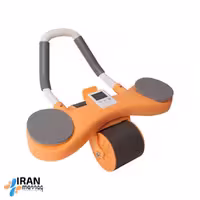 چرخ تمرین شکم آیجویر مدل Aw04، سبک و قابل حمل با بازگشت خودکار فنری