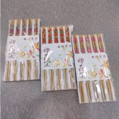 چاپستیک گلدار (10 جفت)