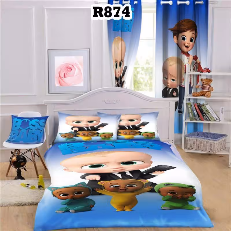 روتختی سه بعدی طرح بچه رئیس