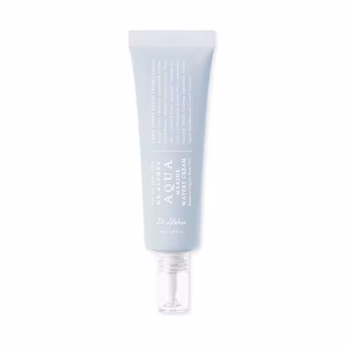 آکوا کرم آبرسان دکتر التیا مدل Aqua Marine Watery Cream با خاصیت رطوبت‌رسانی و شاداب‌سازی پوست، حجم 50 میلی‌لیتر