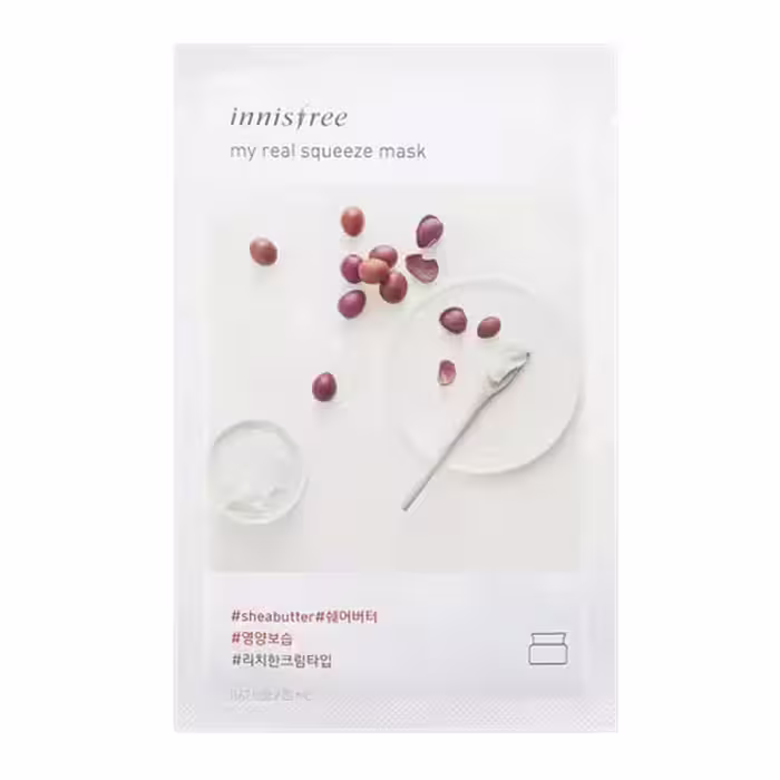 ماسک ورقه ای شی باتر اینسفری کره ای | Innisfree Shea Butter Mask