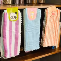 دستمال 3 تایی پولیشی میکس Z48 | amazonchi