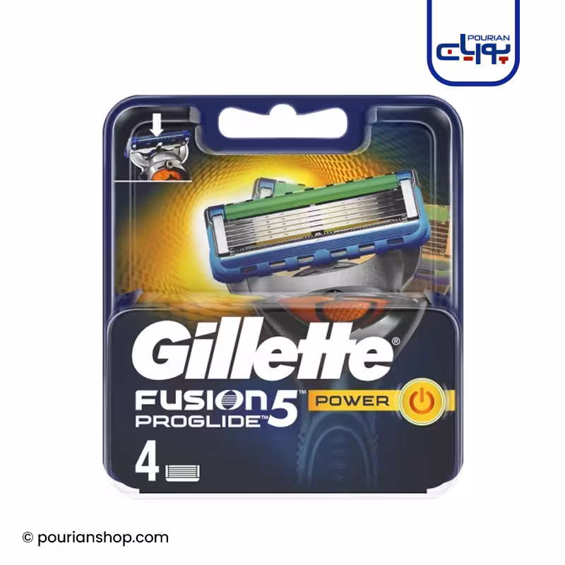 تیغ یدک ژیلت مدل Gillette Proglide power بسته 4 عددی محصول کانادا