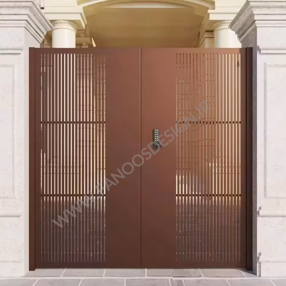 درب اهنی حیاط کد 3045