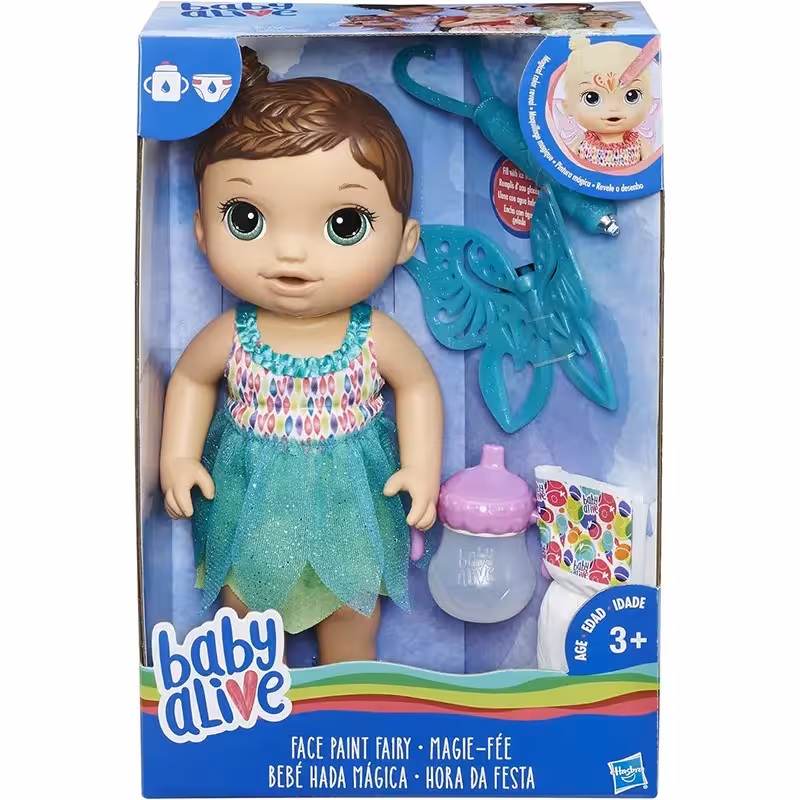 عروسک بیبی آلایو جیشی FACE PAINT FAIRY Baby Alive کد B9724