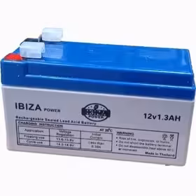 باتری خشک 12 ولت 1.3 آمپر ساعت برند آیبیزا پاور