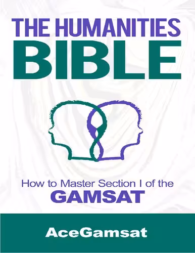 خرید و دانلود نسخه کامل کتاب AceGamsat - The Humanities Bible