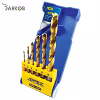 ست 6 عددی مته آهن اپکس مدل 4206