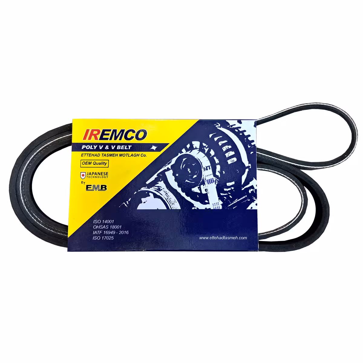 تسمه دینام سمند 6PK2365 EPDM EF7