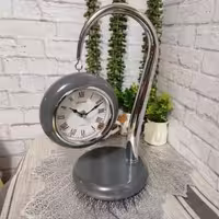 ساعت رومیزی طوسی