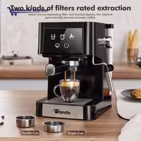 اسپرسوساز وامیف Wamife CM1697 رنگ مشکی