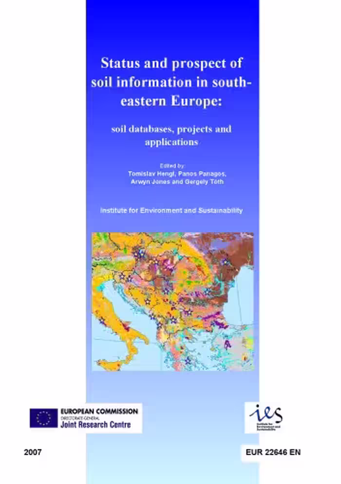 خرید و دانلود نسخه کامل کتاب Status and prospect of soil information in south-eastern Europe: soil databases, projects and applications