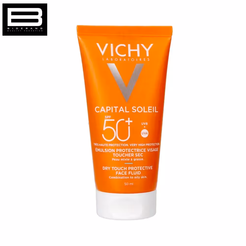 ضد آفتاب پوست چرب ویشی SPF 50 مدل کپیتال حجم 50ml