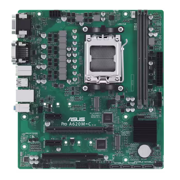 مادربرد ایسوس مدل ASUS Pro A620M-C-CSM DDR5