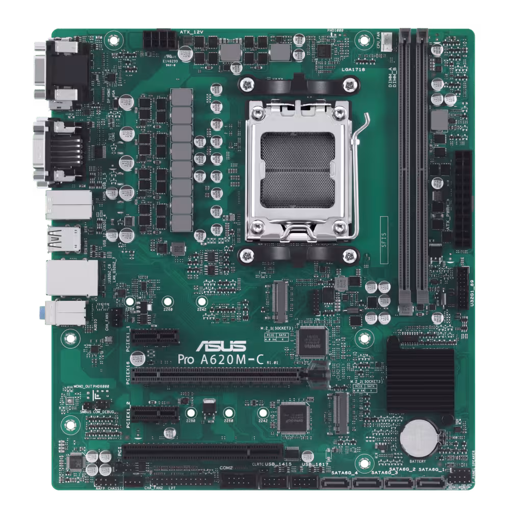 مادربرد ایسوس مدل ASUS Pro A620M-C-CSM DDR5