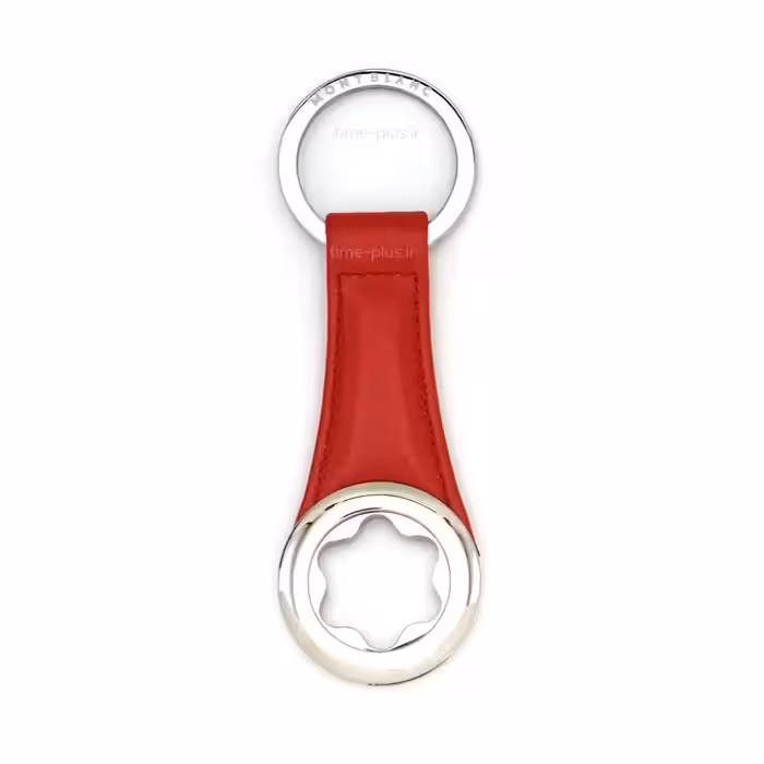 جاسوئیچی چرمی و استیل مون بلان