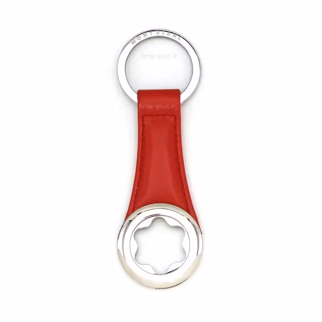 جاسوئیچی چرمی و استیل مون بلان