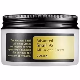 کرم مرطوبکننده و آبرسان کاسهای موسین 92 درصد حلزون (Snail 92 All In One Cream) کزارکس_COSRX