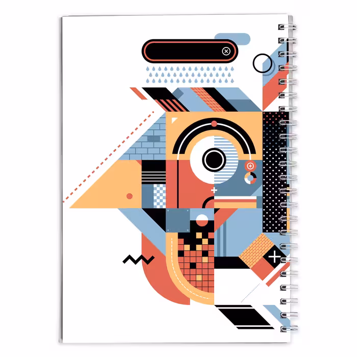 دفتر مشق آرت پرنده