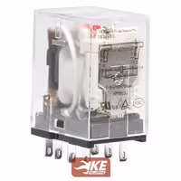 رله 24VDC سه کنتاکت 7 آمپر هونگفا HF18FF/024-3Z1TD