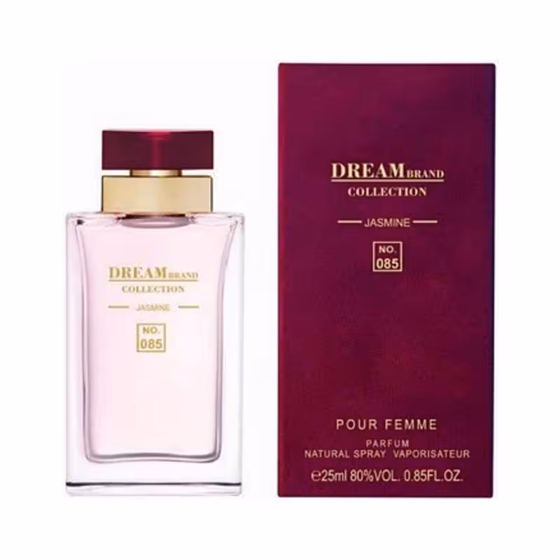 ادکلن زنانه برند کالکشن کد 085 رایحه دولچه اند گابانا پور فم (Dolce and Gabbana Pour Femme) حجم 25 میل - Brand Collection