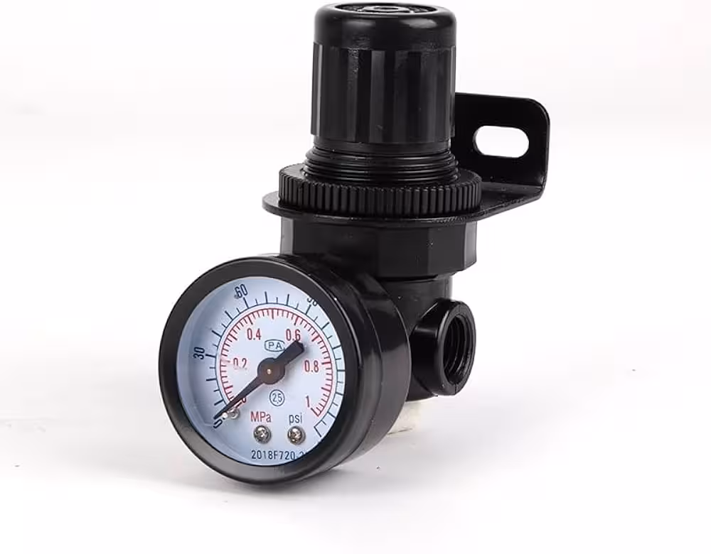 شیر فشار شکن به همراه گیج NAR200 R-07