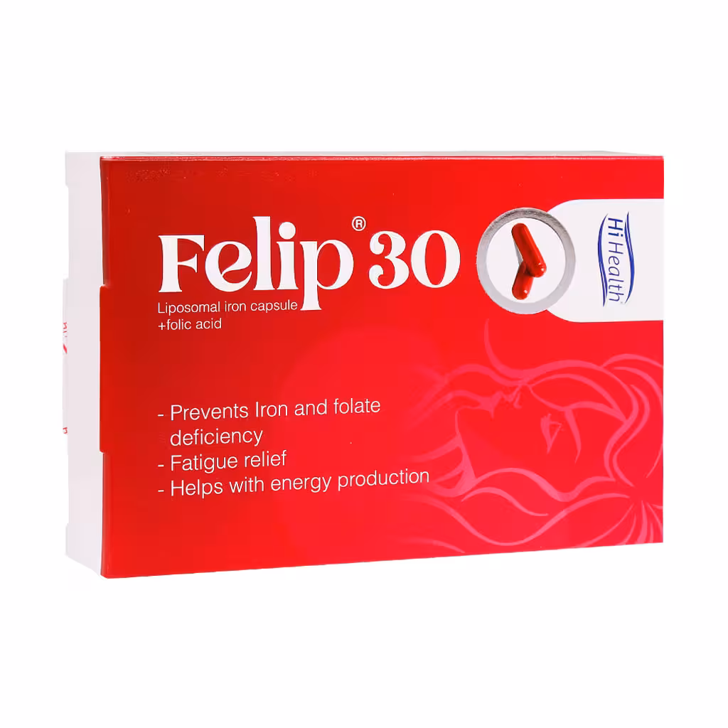 کپسول فلیپ 30 های هلث 30 عدد Hi Health Felip 30 30 Caps