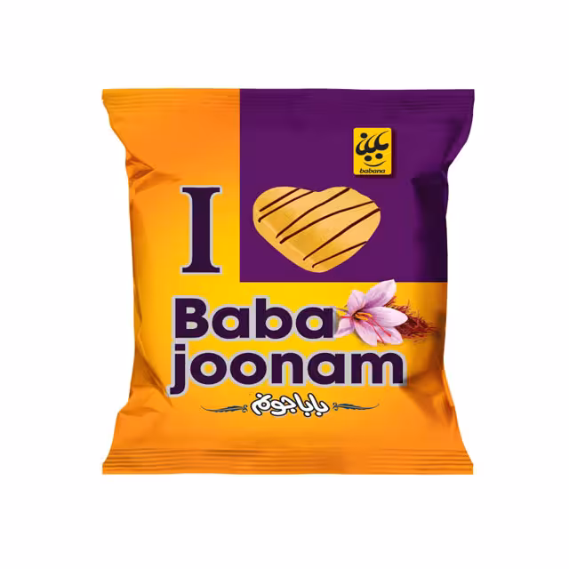 کیک زعفرانی بابا جونم بابانا 50 گرمی