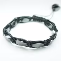 دستبند بافت چرم یونیسکس کد 310189