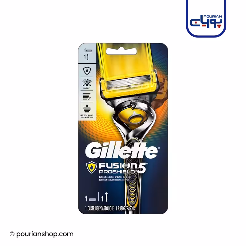 خود تراش ژیلت فیوژن 5 پروشیلد - Gillette Fusion 5 Proshield