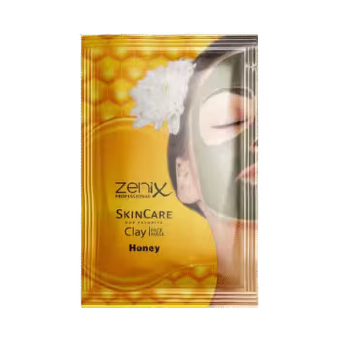 ماسک شاداب کننده خاک رس و عسل زنیکس Zenix ساشه ای