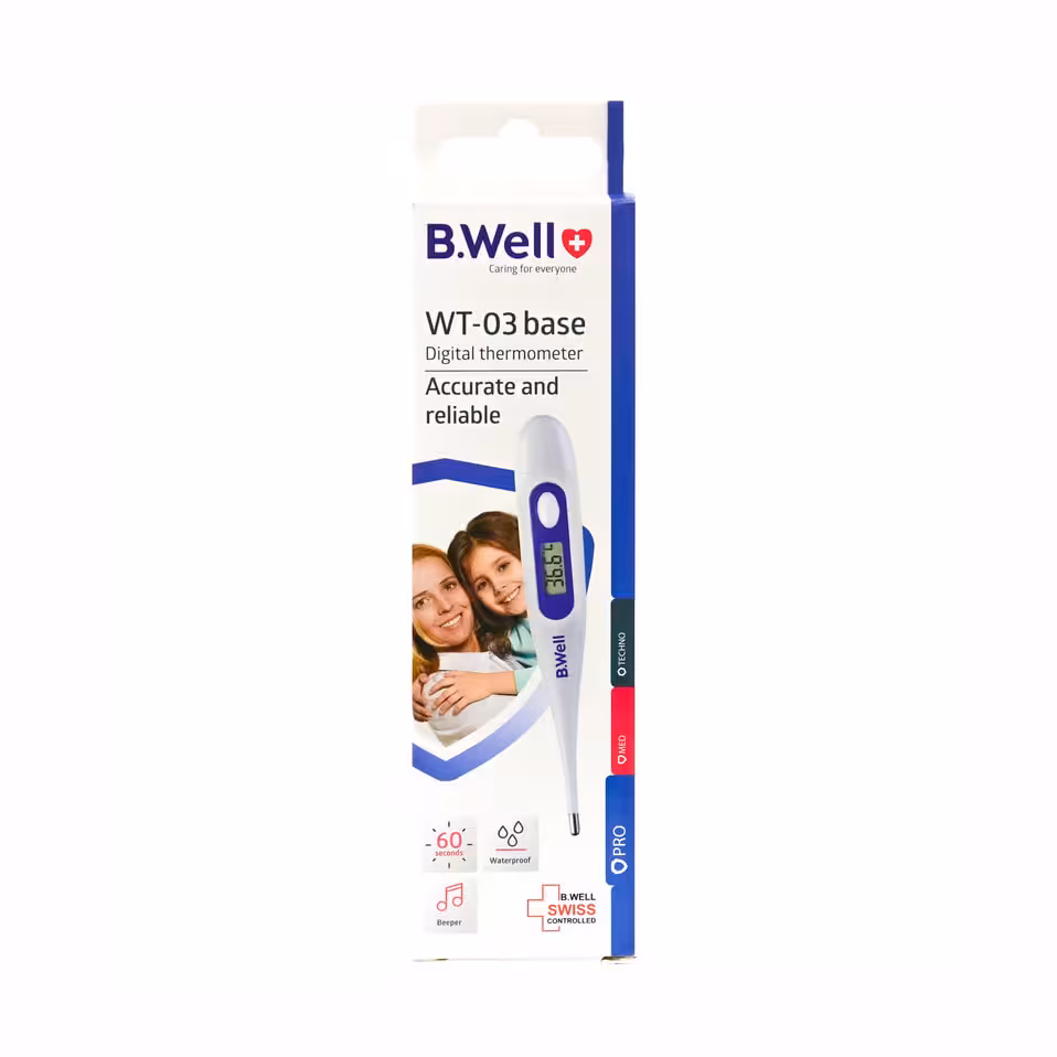 تب سنج دیجیتالی B.Well مدل WT-03 base