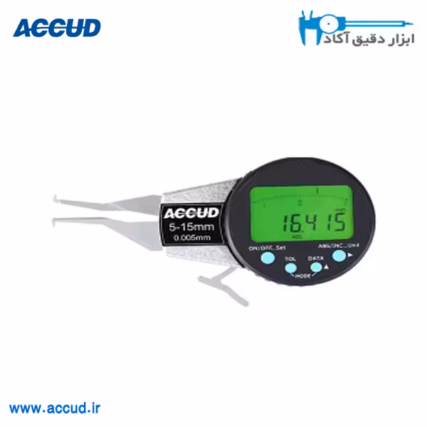پرگار دیجیتال داخل 25-5 میلی متر Accud (آکاد) مدل 412-025-11