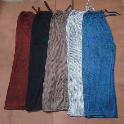 شلوار راه راه سایز فری سایز کمر 40تا54