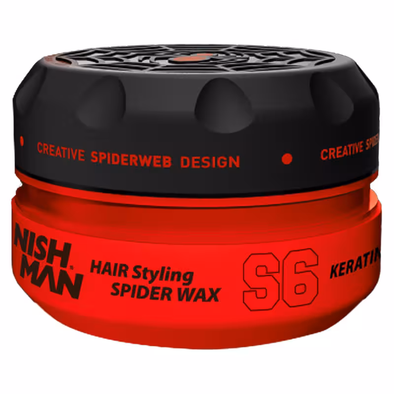 واکس مو نیشمن سری Spider مدل Keratin Fiber حجم 150 میلی لیتر