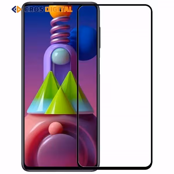 گلس تمام صفحه HD  برای سامسونگ Galaxy M51