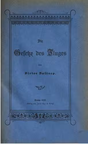 خرید و دانلود نسخه کامل کتاب Die Gesetze des Fluges