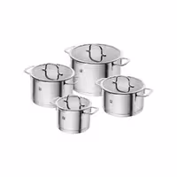 سرویس قابلمه 4 تکه زولینگ مدل تروفلو بدون شیر جوش ZWILLING TrueFlow