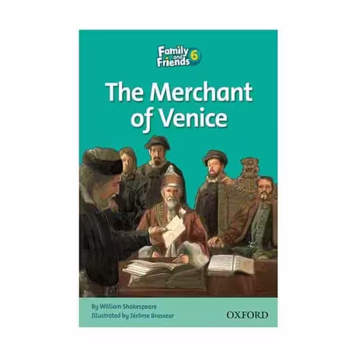 کتاب داستان کوتاه سطح 6 The merchant of venice Family Readers