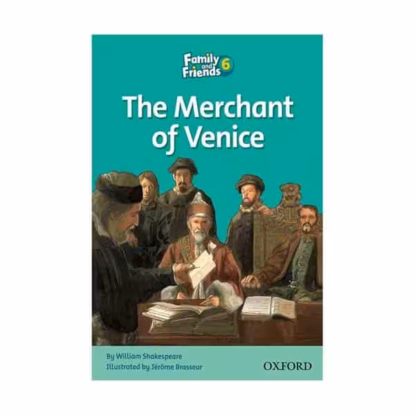 کتاب داستان کوتاه سطح 6 The merchant of venice Family Readers