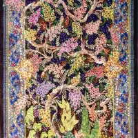 فرش ماشینی کلاسیک هانوکس      طرح چرمه کد HAC.238.1
