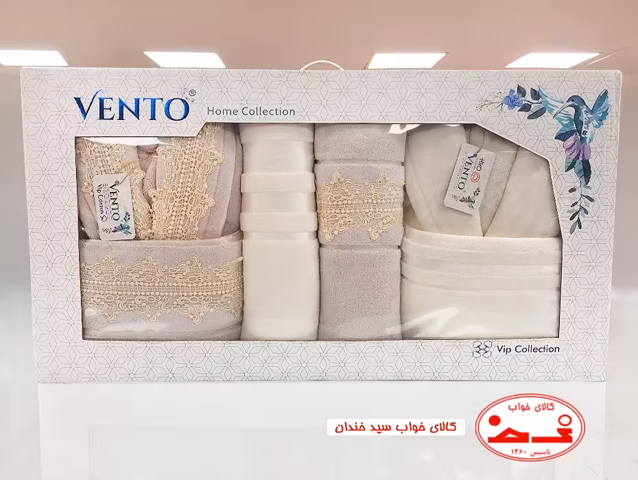 سرویس حوله عروس گیپور 3