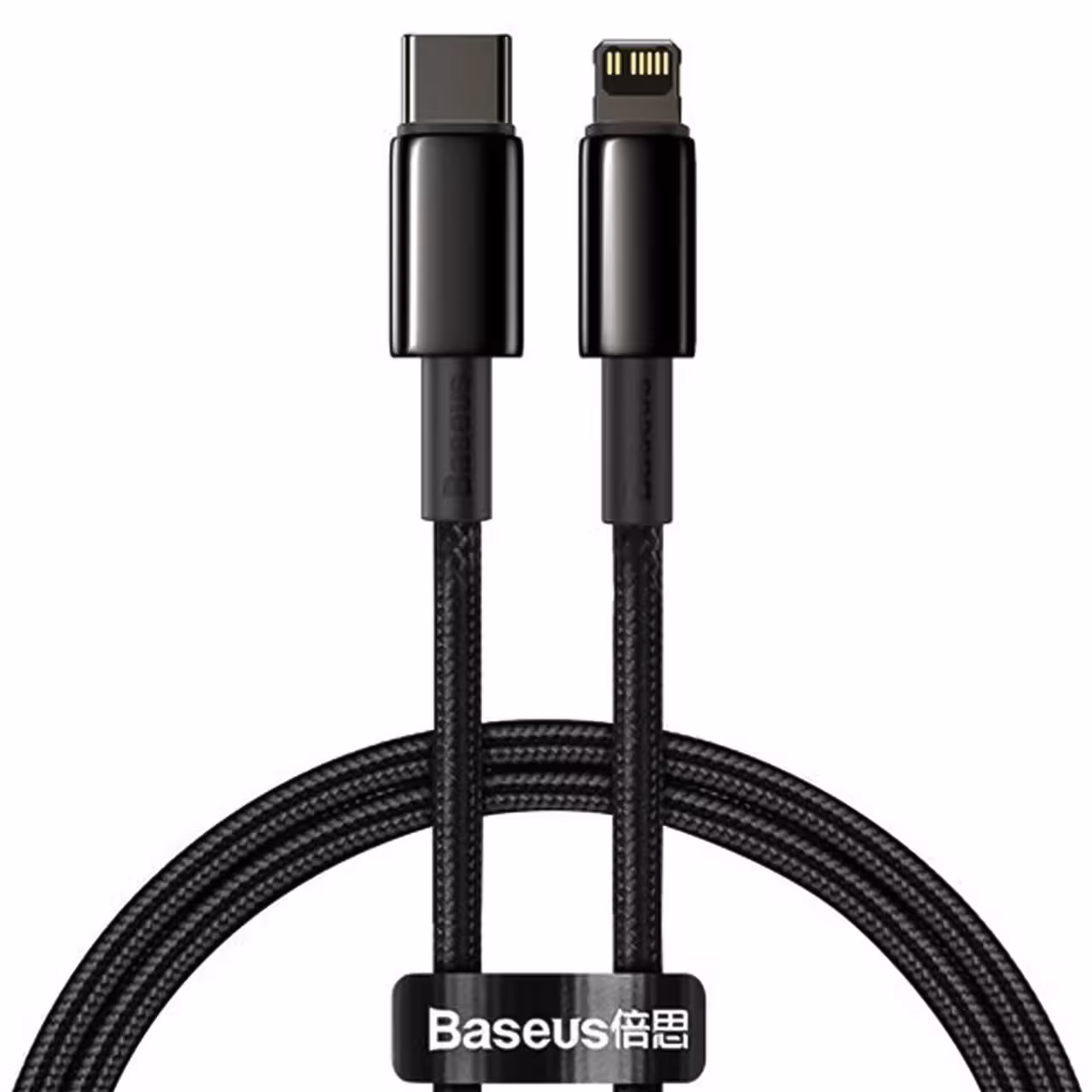 کابل تبدیل تایپ سی به لایتنینگ بیسوس مدل CATLWJ با توان 20 وات و طول 1 متر