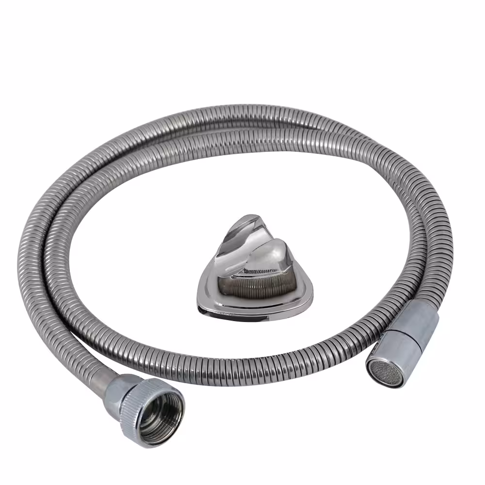 شلنگ توالت نقره ای مات کد 61